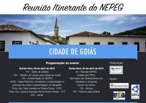 Reunião Itinerante NEPEG 2015